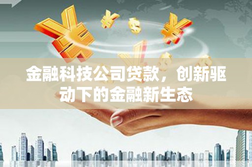 昆都仑金融科技公司贷款，创新驱动下的金融新生态