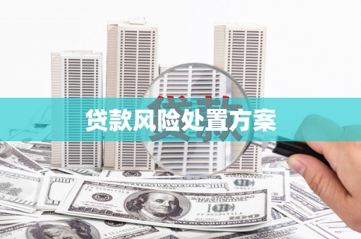 昆都仑贷款风险处置方案