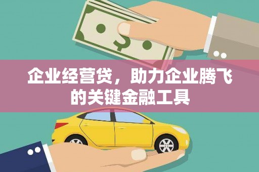 昆都仑企业经营贷，助力企业腾飞的关键金融工具