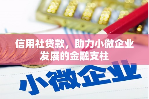 昆都仑信用社贷款，助力小微企业发展的金融支柱