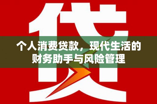 昆都仑个人消费贷款，现代生活的财务助手与风险管理