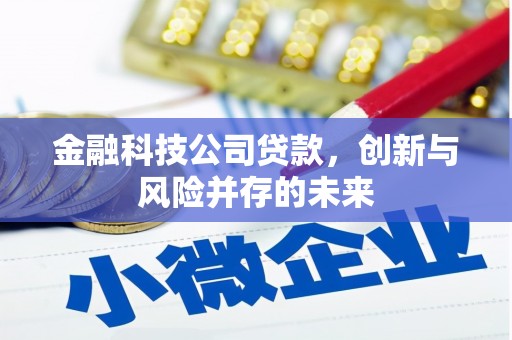 昆都仑金融科技公司贷款，创新与风险并存的未来
