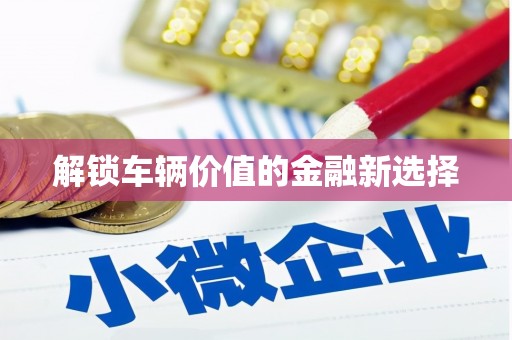 昆都仑解锁车辆价值的金融新选择