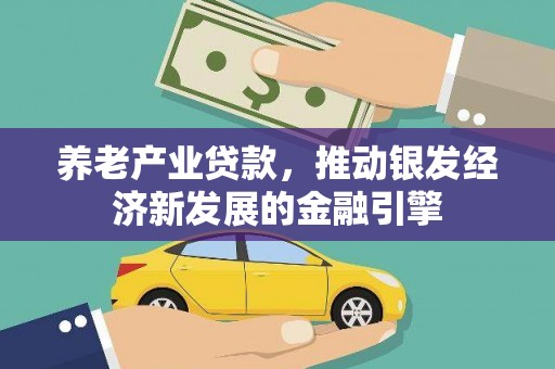 昆都仑养老产业贷款，推动银发经济新发展的金融引擎
