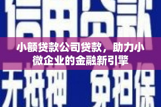 昆都仑小额贷款公司贷款，助力小微企业的金融新引擎