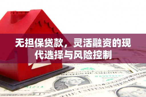 昆都仑无担保贷款，灵活融资的现代选择与风险控制