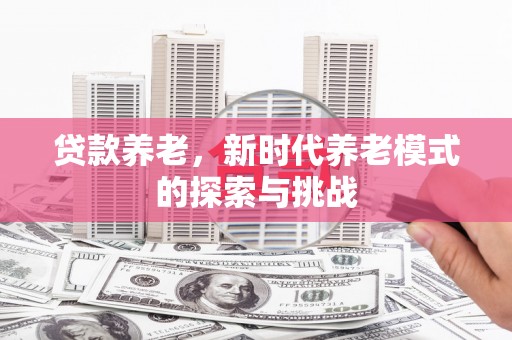 昆都仑贷款养老，新时代养老模式的探索与挑战