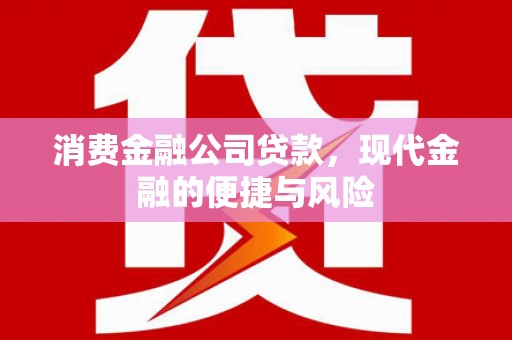 昆都仑消费金融公司贷款，现代金融的便捷与风险