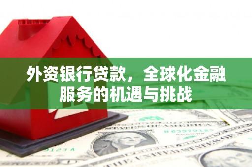 昆都仑外资银行贷款，全球化金融服务的机遇与挑战