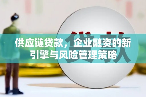 昆都仑供应链贷款，企业融资的新引擎与风险管理策略