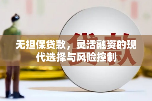 昆都仑无担保贷款，灵活融资的现代选择与风险控制