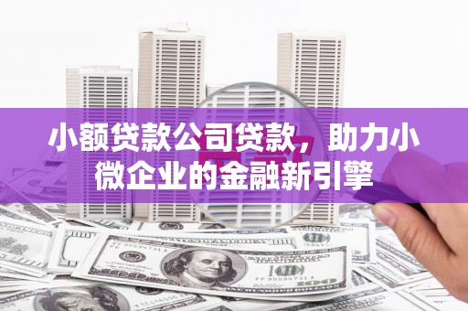 昆都仑小额贷款公司贷款，助力小微企业的金融新引擎