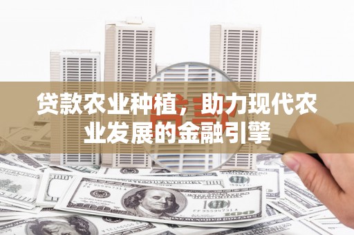 昆都仑贷款农业种植，助力现代农业发展的金融引擎
