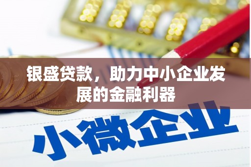 昆都仑银盛贷款，助力中小企业发展的金融利器