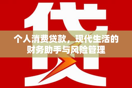 昆都仑个人消费贷款，现代生活的财务助手与风险管理